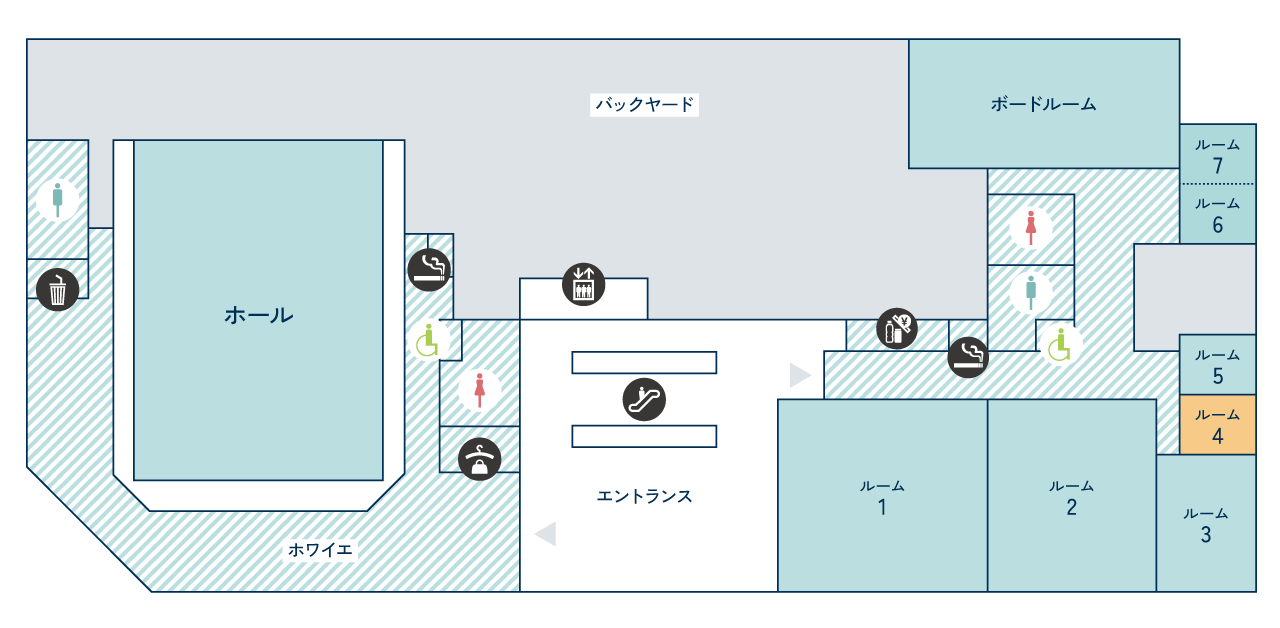 ルーム4 フロアマップ