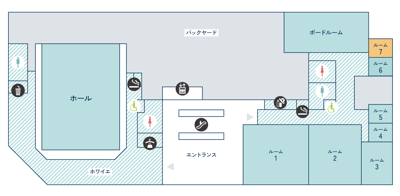 ルーム7 フロアマップ