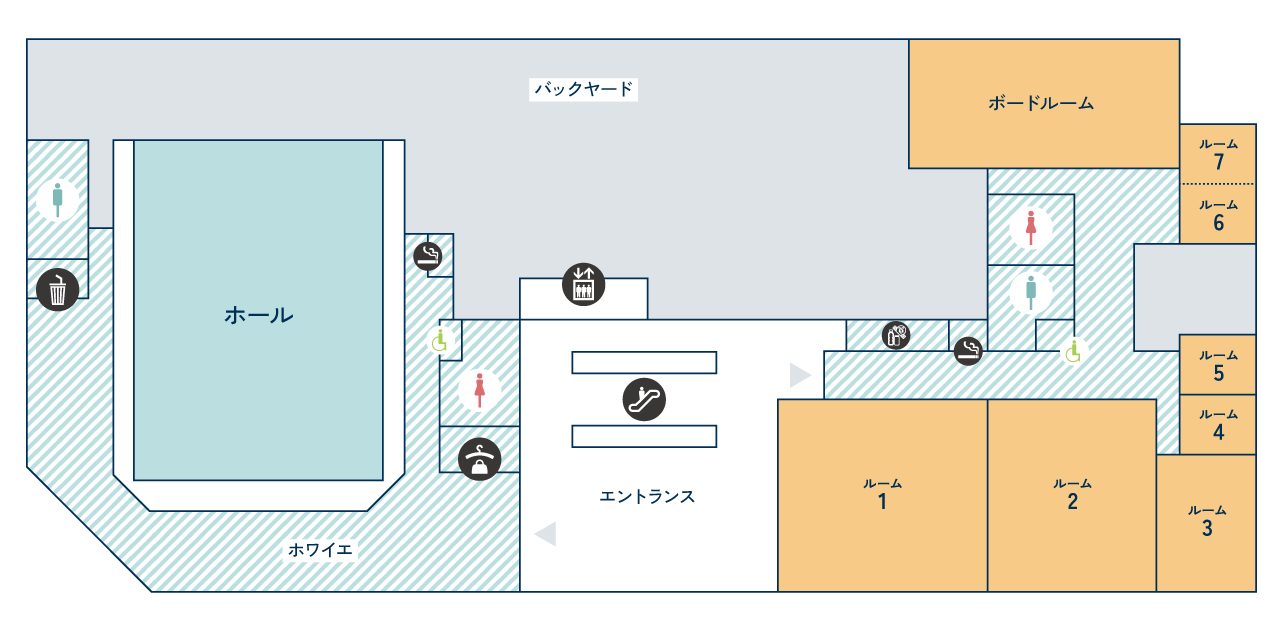 カンファレンス フロアマップ
